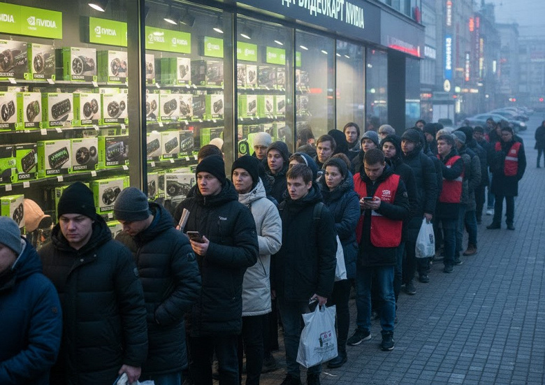 Россияне сметают с полок видеокарты: продажи выросли на 400%, а в Петербурге &mdash; почти на 800%, по данным Wildberries & Russ